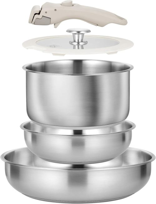 KOCH SYSTEME CS ステンレス フライパンセット 7点