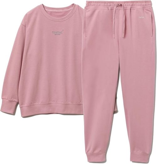 テンシャル(TENTIAL) BAKUNE スウェット ウィメンズ 上下セット 長袖クルーネックシャツ・ロングパンツ