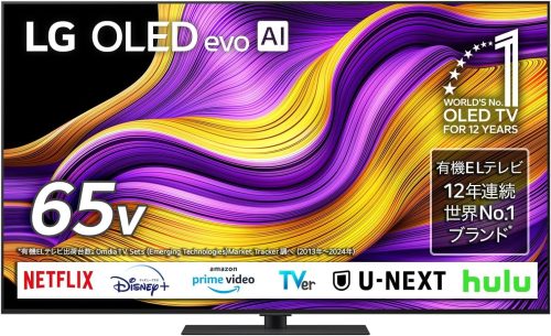 LGエレクトロニクス(LG Electronics) 有機ELテレビ 65V型 OLED65G5PJB