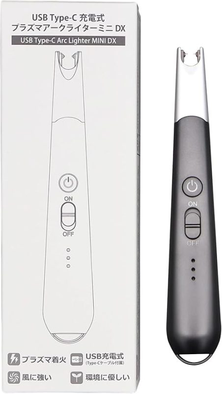 仏具のマルエス USB TypeC 充電式 プラズマアークライター ミニ DX 10T456DX