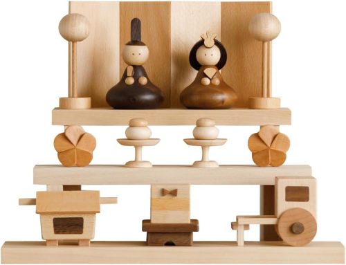 ぷりふあ(prefer) MOKU 木製ひな人形 sarisa