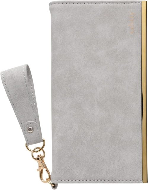 salisty スエードスタイル ダイアリーケース