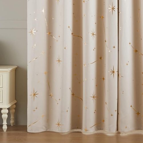 トピンネル(Topfinel) カーテン星柄