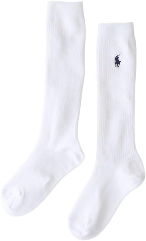 ポロラルフローレン(Polo Ralph Lauren) キッズ ワンポイント リブハイソックス