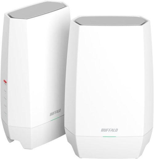 バッファロー(BUFFALO) Wi-Fi 6E対応トライバンドWi-Fiルーター WNR-5400XE6P/2SN