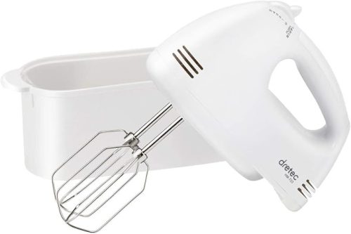 ドリテック(DRETEC) 740gの軽量で疲れにくいハンドミキサー HM-703