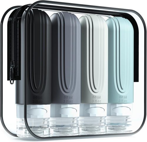 Mrsdry トラベルボトル 収納ポーチ付 4本セット