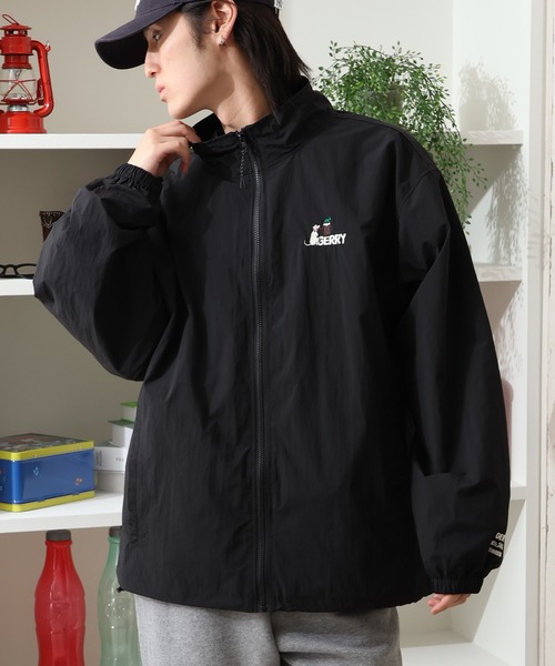 ジェリー(GERRY) スタンドカラー ナイロンジャケット UVカット・撥水
