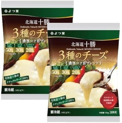 よつ葉乳業 北海道十勝 3種のチーズ 濃厚コク旨ブレンド