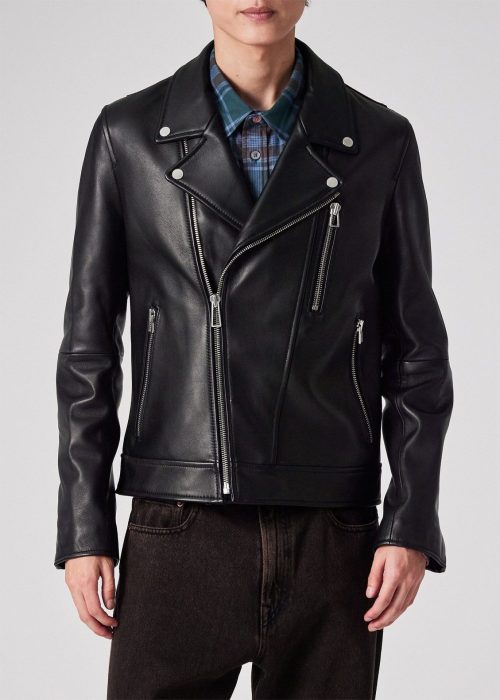 ポールスミス(Paul Smith) シープスキン ダブルライダースジャケット