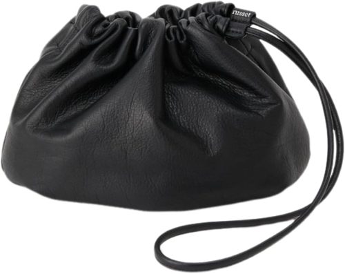 ラシット(russet) レザー巾着4WAYショルダーバッグ