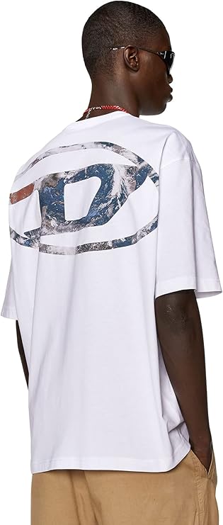 ディーゼル(DIESEL) メンズ Tシャツ ロゴ オーバルD