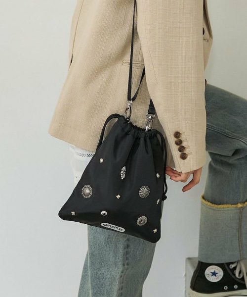 フリークスストア(FREAK'S STORE) OUTDOOR PRODUCTS×FREAK'S STORE 別注 2WAYコンチョ巾着バッグ