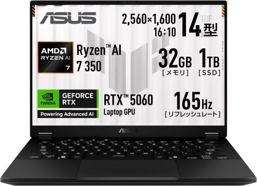 エイスース(ASUS) TUF Gaming A14 FA401KM FA401KM-AI7R5060
