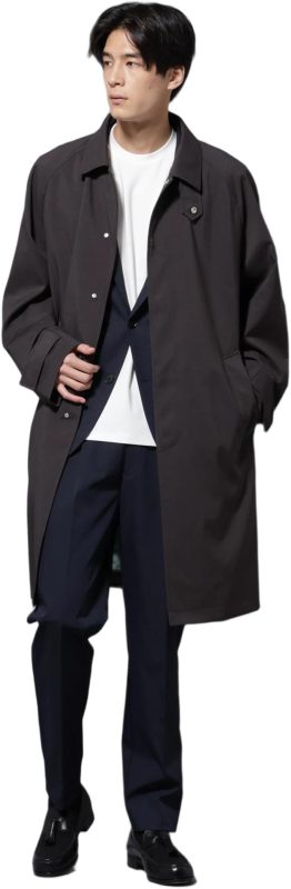 ナノ・ユニバース(NANO universe) RainComfortWear ダントツ撥水透湿コーティングステンカラーコート