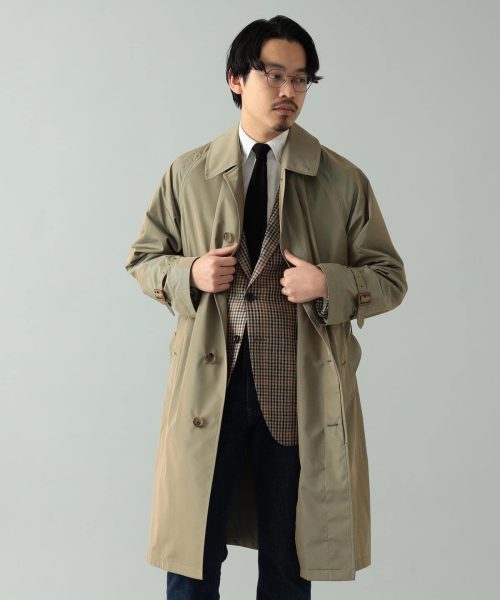 ビームスF(BEAMS F) シングル ラグランスリーブ コート