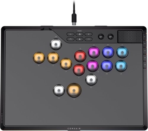 コルセア(Corsair) ワイヤレスホールエフェクトレバーレス格闘ゲームコントローラー NOVABLADE PRO