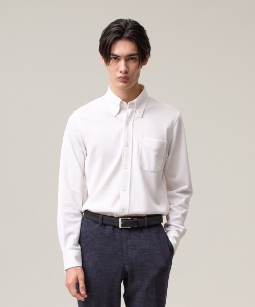 ジェイプレス(J.PRESS) エレスポジャージー ドレスシャツ