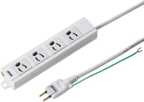 サンワサプライ(SANWA SUPPLY) 電源タップ 3P 4個口 3m TAP-MG341N2PN-3
