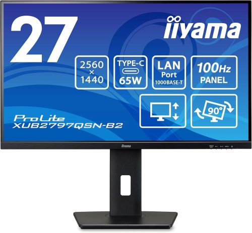 マウスコンピューター(MouseComputer) iiyama ProLite XUB2797QSN-B2