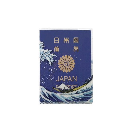 ディティール(DETAIL) Aofuji アオフジ 日本画のパスポートカバー 3099