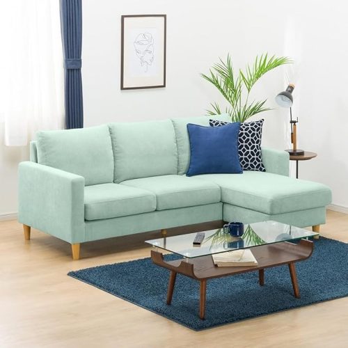 ニトリ(NITORI) ポケットコイルカウチソファ 布張りタイプ MPC8280