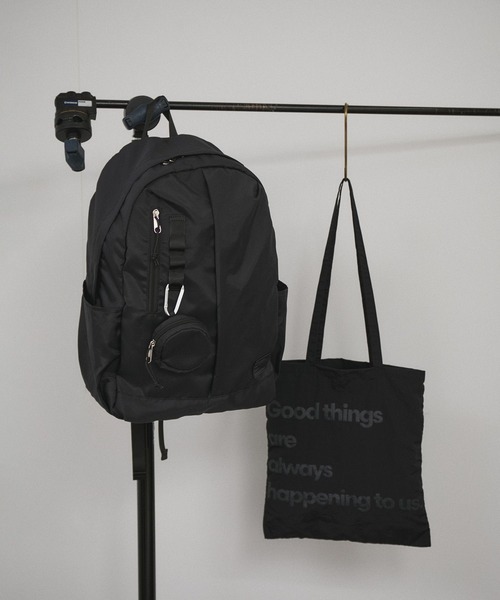 サロン アダム エ ロペ(SALON adam et rope') ラウンドポーチ&エコバッグ付きリュック