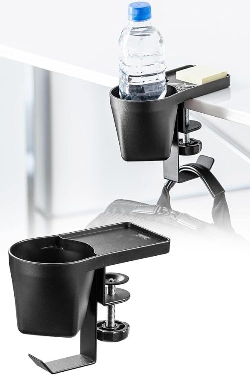 サンワサプライ(SANWA SUPPLY) クランプ式ヘッドホンホルダー バッグハンガー ドリンクホルダー 200-STN063