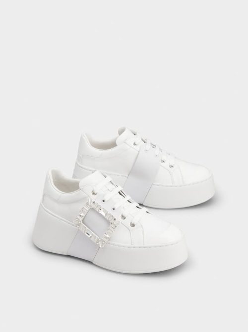 ロジェ ヴィヴィエ(Roger Vivier) ヴィヴ スケート レザー スニーカー