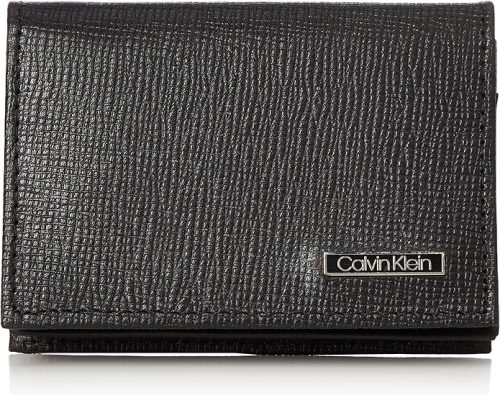 カルバンクライン(Calvin Klein) ワンポイント レザーカードケース