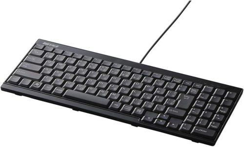 バッファロー(BUFFALO) USB接続 有線スリムキーボード BSKBU14BK