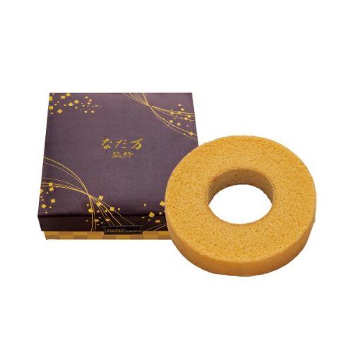 ポニー製菓 なだ万監修 輪の絆 和三盆バウムクーヘン