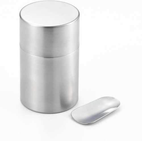 ヨシカワ 郷技 ステンレス茶筒 YJ3343