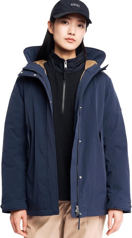 エーグル(AIGLE) 透湿防水 ライトダウン ジャケット