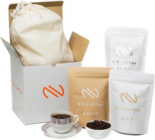 ニフコーヒー(NifCoffee) コーヒー3袋ギフト ふつう&ふかいり