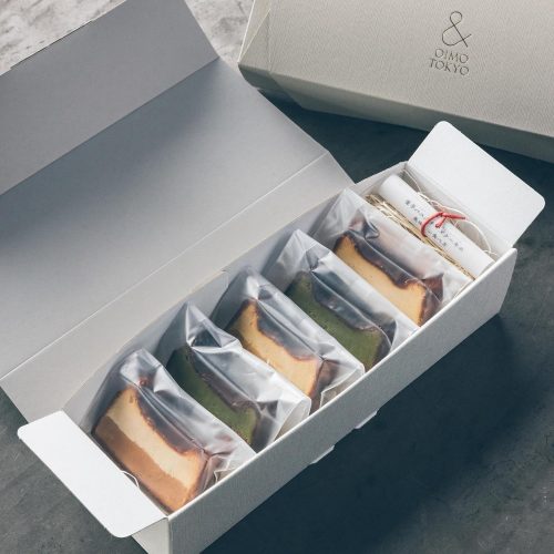 & OIMO TOKYO 蜜芋バスクチーズケーキ プレーン+抹茶