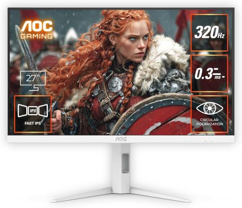 AOC ゲーミングモニター Q27G4SL/WS/11