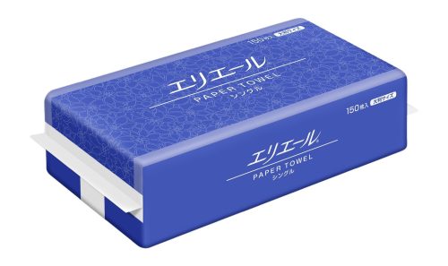 エリエール ペーパータオル シングル 大判 150枚