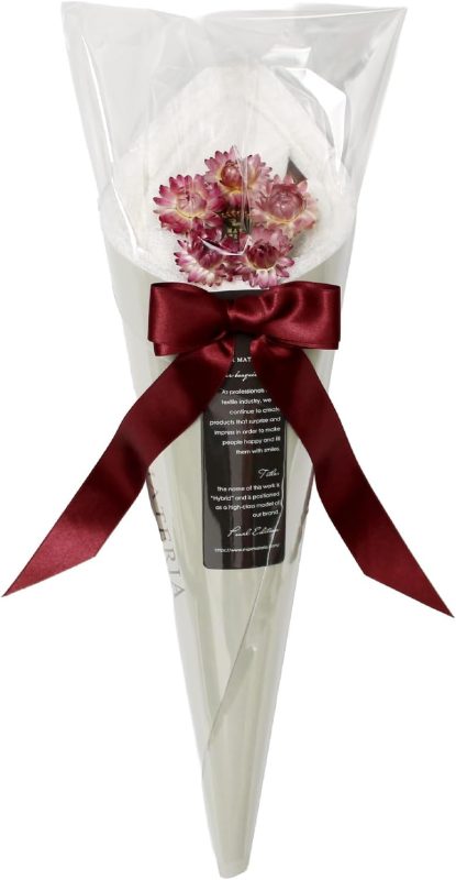 MAX MATERIA 花束フェイスタオル hb-flow-pearl-face