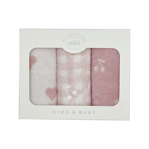 ジェラートピケ(gelato pique) BABY ハンドタオル3枚セット PBGG229179