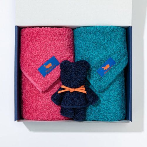 ヒポポタマス(Hippopotamus) ギフト フェイスタオル×2 チーフベア×1