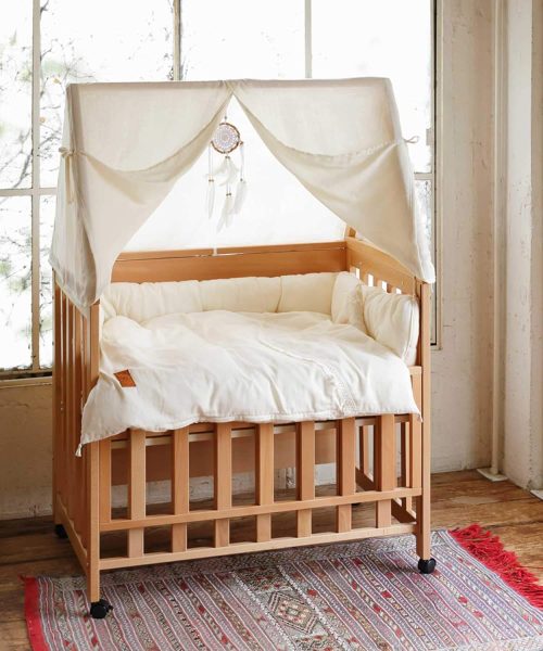 ディモワ(10mois) プレイハウス付き 5wayミニベッド&デスク