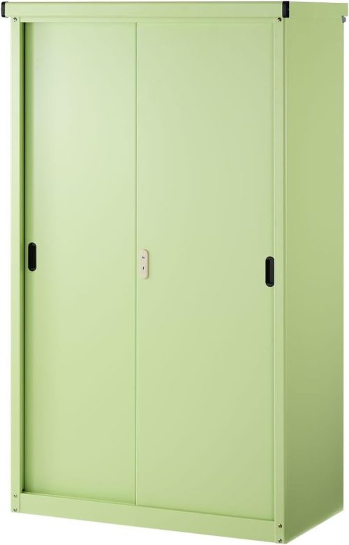 ぼん家具 インテリアのゲキカグ 小型物置カラフル タテ仕切り 屋外用 LKG000039