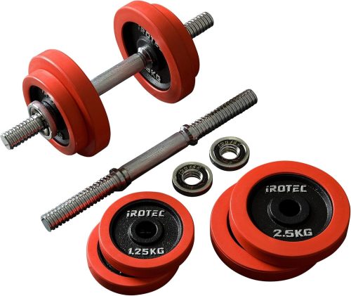 アイロテック(IROTEC) ラバー ダンベル 20kg セット