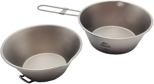 チタンマニア(TITAN MANIA) シェラカップセット 300ml+450ml