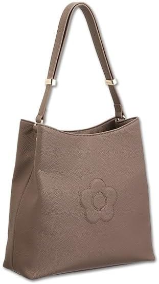 マリークワント(MARY QUANT) シュリンクデイジーエンボス トート