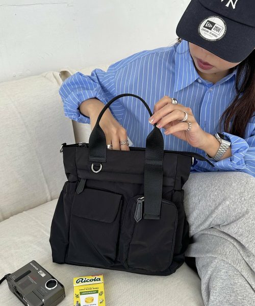 ディスコート(Discoat) ユーティリティパフィトートバッグ