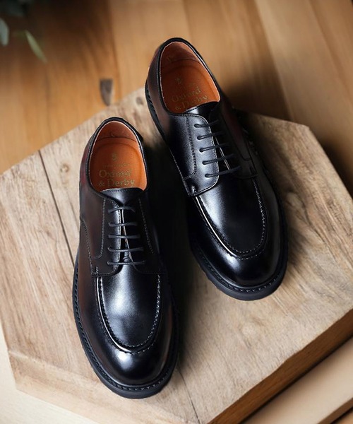 ロンドンシューメイク(London Shoe Make) Uチップレースアップドレスシューズ