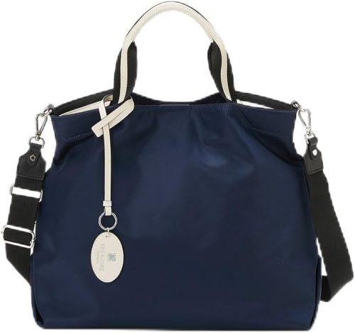 トレジャートプカピ(TREASURE TOPKAPI) ストライプハンドル ナイロン 2way トートバッグ A4対応