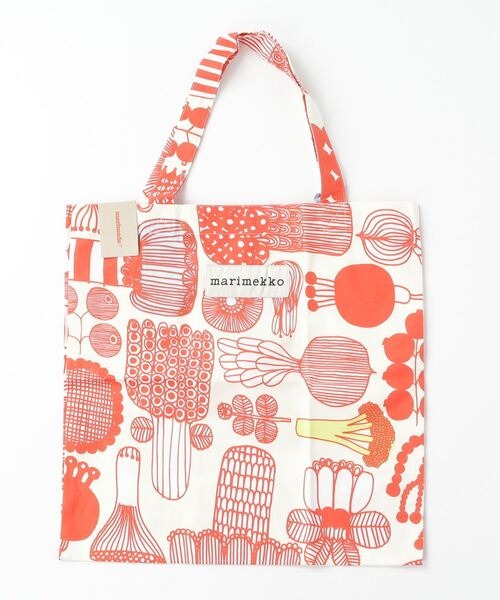 マリメッコ(marimekko) ファブリックバッグ 44x43
